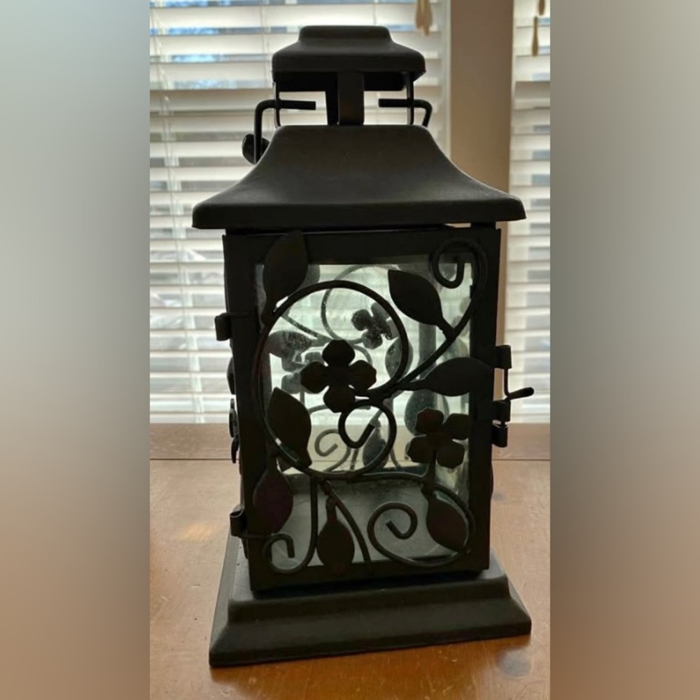 Longaberger wrought iron lantern